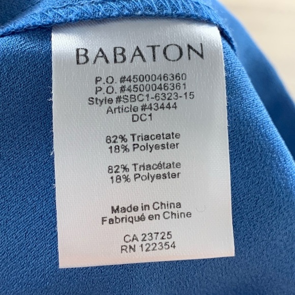 Aritzia Babaton Elwood Blue High-rise Shorts - Picture 6 of 11